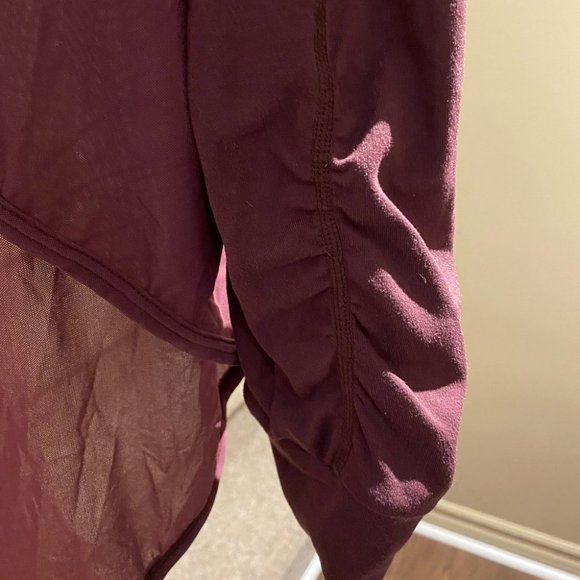 Gymshark Burgundy Hoodie - Picture 5 of 8